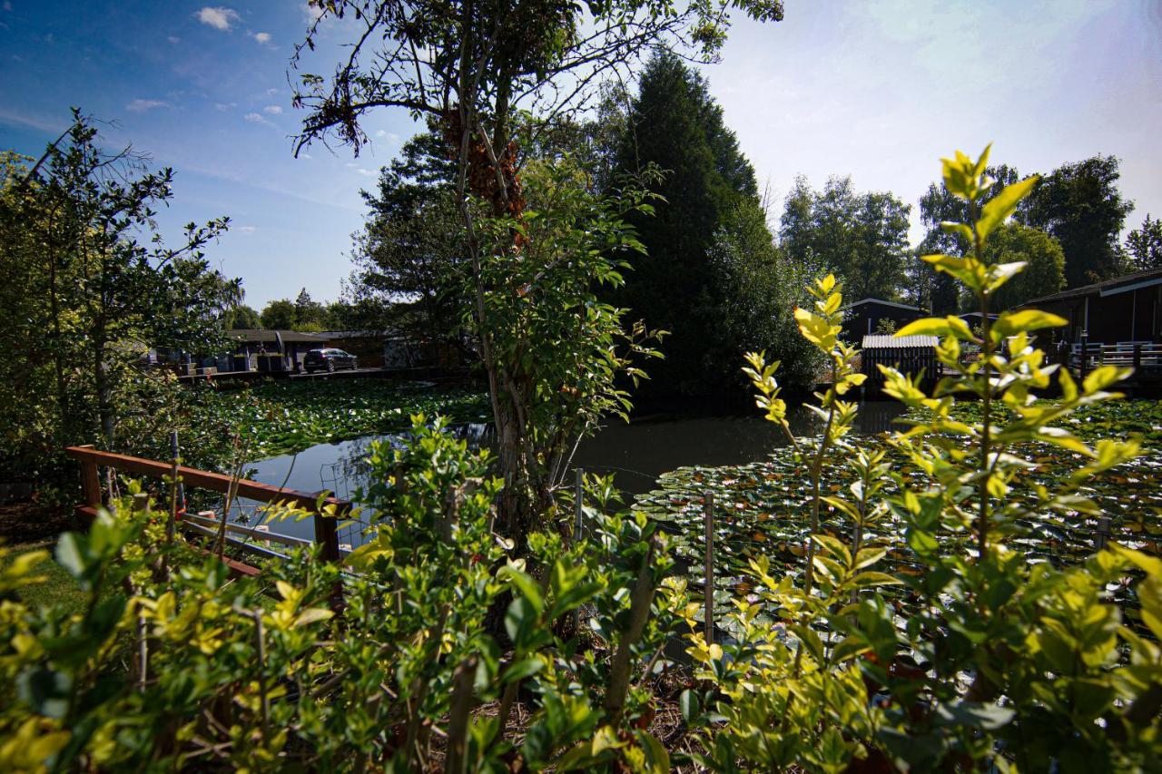Rustig Gelegen Chalet Kapeki Met Tuin Aan Het Water Geel Esterno foto